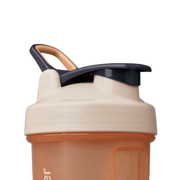 Peach 20oz BlenderBottle protein shake cup. | Color#peach_Size#20oz