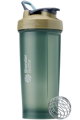 Green BlenderBottle protein shake cup. | Color#coastal_Size#45oz