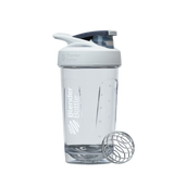 Chalk Grey Sport Protein Shake Cup 28oz | Material#Polypropylene (PP)_Color#Chalk Grey_Size#24oz