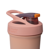 Sport Stainless Sleek shaker bottle with lockable lid and BlenderBall for smooth blends, featuring an insulated, easy-grip design and advanced blending technology. | Color#Sunrise