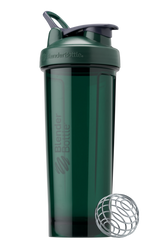 Green 32oz protein shake cup made of odor-resistant Tritan. | Color#viridian_Size#32oz