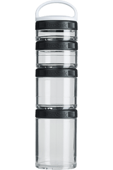 BlenderBottle - GoStak® - Starter 4Pak Black | Size#Starter 4Pak_Color#Black
