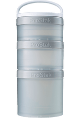 BlenderBottle - ProStak® Expansion Pak - Starter 3Pak w/ Handle Pebble | Color#Pebble